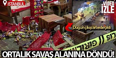 Pendik'te düğün çıkışı ortalık savaş alanına döndü: 1'i ağır 6 yaralı