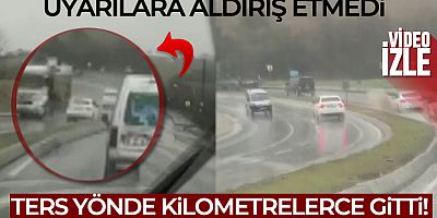 Pendik'te korku dolu anlar: Ters yönde kilometrelerce gitti