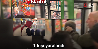 Pendik’te özel halk otobüsünde bastonlu kavga: 1 kişi yaralandı