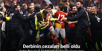 PFDK, Archie Brown’a 3, Abdülkerim Bardakcı’ya 2 maç men cezası verdi