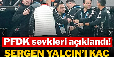 PFDK sevkleri açıklandı! İşte Sergen Yalçın'ı bekleyen ceza