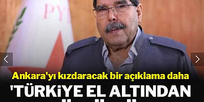 PKK'ın siyasi kolunun lideri: 'Türkiye el altından iş yürütüyor, kargaşa çıkarmak istiyor'