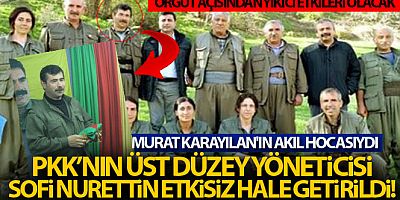 PKK'nın üst düzey yöneticisi Sofi Nurettin etkisiz hale getirildi