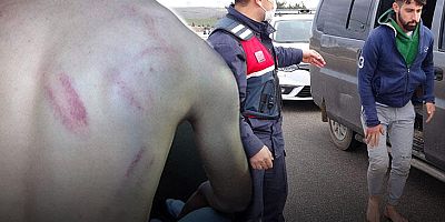 Polis aracına çarpan minibüsteki kaçak göçmenlerden Bulgaristan'da darp iddiası