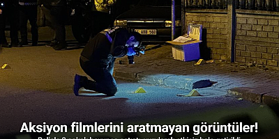 Polisle 3 sokak boyunca çatıştı, okul önünde vurularak etkisiz hale getirildi... Korku dolu anlar kamerada