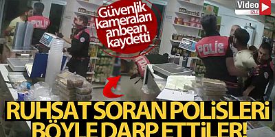 Polisle esnaf arasındaki ruhsat tartışması arbedeye döndü