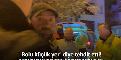 Polisten kaçan ehliyetsiz sürücü hırsını gazeteciden çıkarttı: 260 bin lira ceza