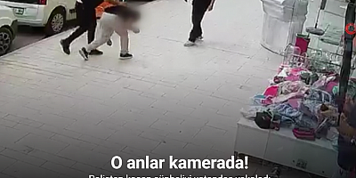 Polisten kaçan şüpheliyi vatandaş yakaladı, o anlar kamerada