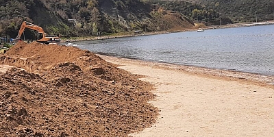 Poyraz köyü plajı durduruldu haber ajansımızın farkı bu