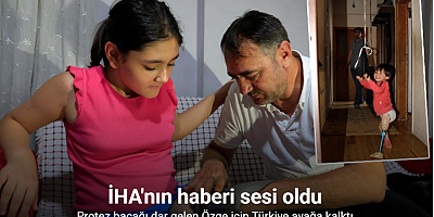 Protez bacağı dar gelen Özge için Türkiye ayağa kalktı