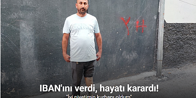 Protez bacaklı temizlik görevlisi 700 lira alacağı için İBAN verdi, 16 yıllık işinden oldu