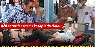Rakamlar korkunç Kurban kesimi sırasında yaralanan 5 bin 825 kişi hastaneye başvurdu