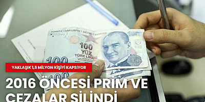Resmi Gazete'de yayımlandı: 2016 öncesi GSS borçları silindi
