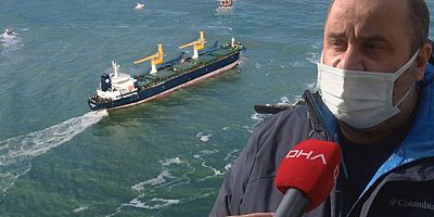 Riva'da sürüklenen gemi...  Gemi kaptanı Aygüneş:  Belki de boğazda bir yalı faciasına daha sebebiyet verebilecekti