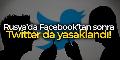 Rusya'da Facebook'tan sonra Twitter da yasaklandı