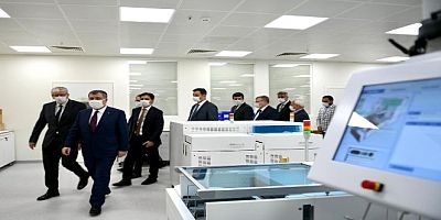 Sağlık Bakanı Prof. Dr. Cemil Taşçıoğlu Şehir Hastanesini ziyaret etti