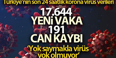 Sağlık Bakanlığı, Türkiye'nin son 24 saatlik korona virüs tablosunu açıkladı