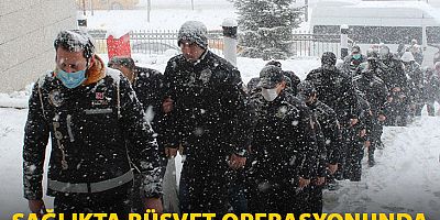 Sağlıkta rüşvet operasyonunda 51 tutuklama