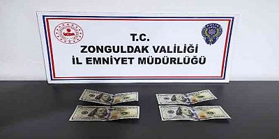 Sahte dolarla altın alınca yakayı ele verdiler