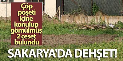 Sakarya'da vahşet, çöp poşeti içine konulup gömülmüş 2 ceset bulundu