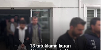 Sakarya merkezli 8 ilde sahte borsa dolandırıcılığı: 13 tutuklama