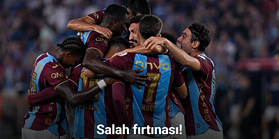 Salah fırtınası! Trabzonspor, 3 puanı 2 golle aldı