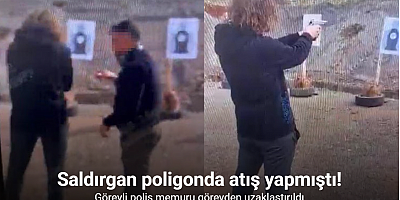 Saldırganın atış yaptığı poligon görevlisi polis memuru görevden uzaklaştırıldı