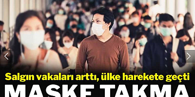 Salgın vakaları arttı, ülke harekete geçti: Maske takma, evden çalışma dönüyor