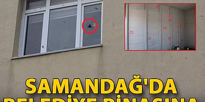 Samandağ'da belediye binasına silahlı saldırı