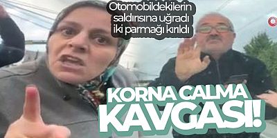 Sancaktepe'de korna çaldığı otomobildekilerin saldırısına uğradı, iki parmağı kırıldı