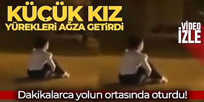 Sancaktepe'de yürekleri ağza getiren görüntü: Dakikalarca yolun ortasında oturdu