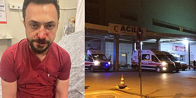 Şanlıurfa’da saldırıya uğrayan doktorun burnu kırıldı