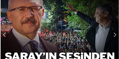 Saray'ın sesinden CHP'nin oyların artıyor itirafı