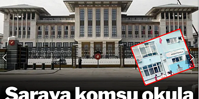 Sarayın dibindeki ‘Gazi’ okulu sefaleti yaşıyor