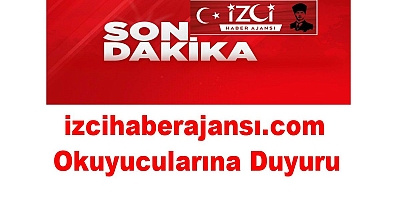 Saygı değer okuyucularımıza duyurulur! 