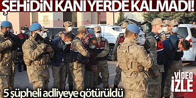 Şehidin kanı yerde kalmadı!