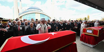 Şehit 3 asker Ankara'da son yolculuklarına uğurlandı