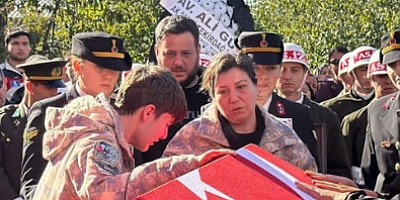 Şehit Astsubay Başçavuş Aykut'a acı veda
