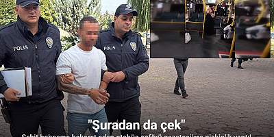 Şehit babasına hakaret eden otobüs şoföründen gazetecilere:
