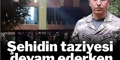 Şehit taziyesi devam ederken mahallede düğün yaptılar: Polis müdahale etti
