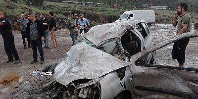 Sel kazaya sebep oldu: 1 ölü