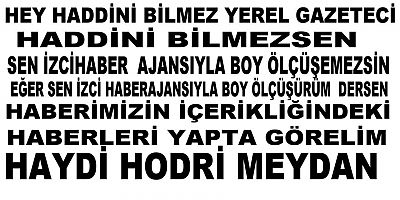  Sen kimsin sen gazetecimisin haddini bil kendine gel 