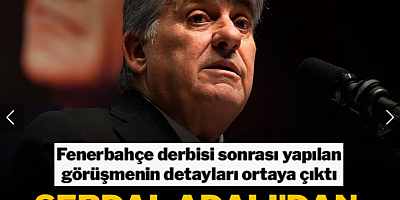 Serdal Adalı'dan Sergen Yalçın açıklaması