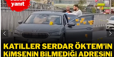 Serdar Öktem'in adresini böyle bulmuşlar!