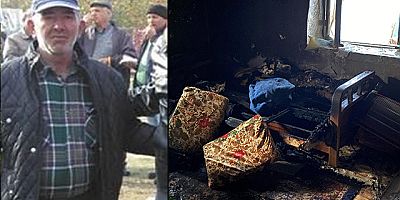 Sigara içerken uyuyakalınca çıkan yangında hayatını kaybetti