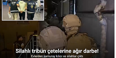 Silahlı tribün çetelerine ağır darbe