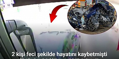 Silivri Kınalı gişelerinde 2 kişinin öldüğü kazanın otobüs içerisindeki görüntüsü ortaya çıktı