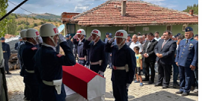 Simav’da Kıbrıs gazisi ebediyete uğurlandı