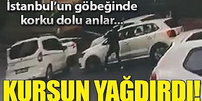 Şişli'de korku dolu anlar! Kurşun yağdırdı