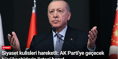 Siyaset kulisleri hareketli: AK Parti'ye geçecek büyükşehirlerin listesi hazır!